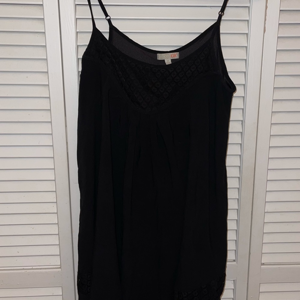 Black tank top dress